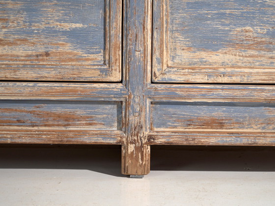 Credenza antica in legno di pino – Cina, circa 1950 – Credenze, Iron, Mid Century Modern (photo 33 of 40)