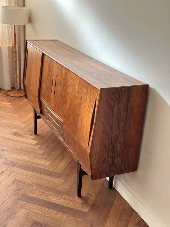 Vintage Wall Unit Danish Design E.W. Bach Wood 1950s/60s – E. W. Bach, Sideboard cabinet (photo 4 of 15)
