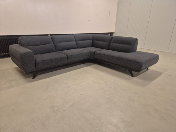 Image 1 of Natuzzi Adrenalina - Corner Sofa - Anthracite - Italian Design
