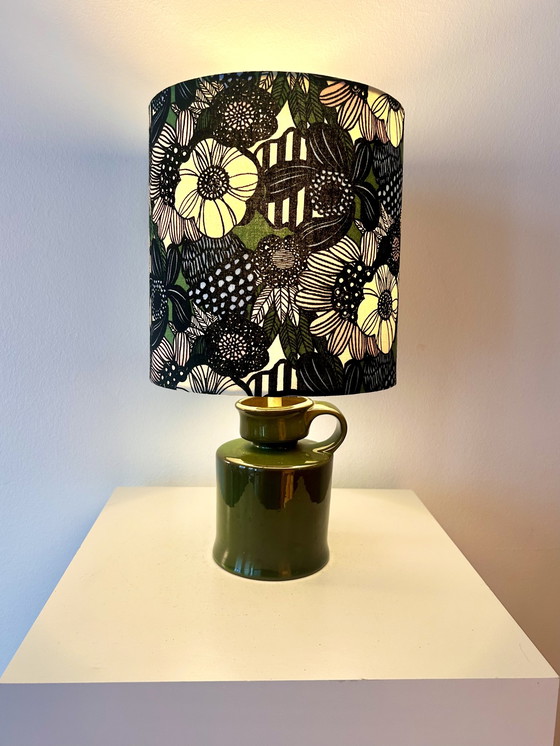 Image 1 of Modern, wireless lamp duo - upcycled from a vintage vase -
