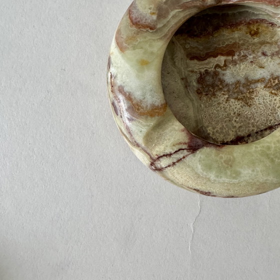 Image 1 of Cendrier en onyx vintage 