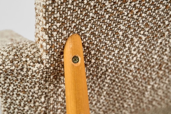 Poltrona vintage, TON, anni '60, Cecoslovacchia – Poltrone, Tessile, Legno (photo 11 of 11)