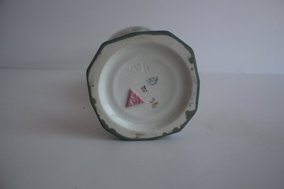 Image 1 of Vaso/anfora in porcellana d'epoca, Royal Dux, anni '60.