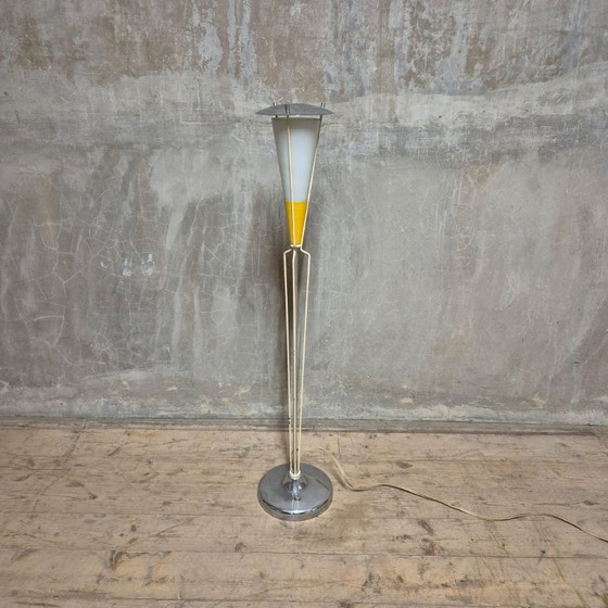 Image 1 of Mid-Century Floor Lamp, in the Style of Stilnovo, 1960s