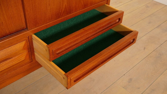 Image 1 of Vintage highboard | Wall cabinet | Teak | 1960s