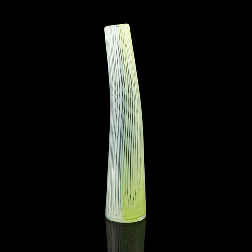 Vase en Verre Murano par Dino Martens pour Aureliano Toso, 1950s Filigrana