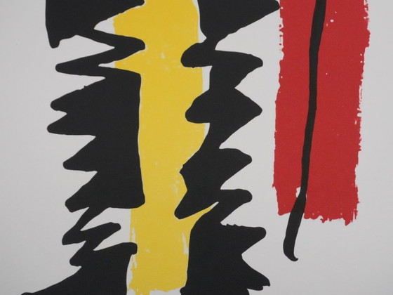 Fernand Léger: Charlie Chaplin, gesigneerde lithografie – Litho's & Zeefdrukken, Paper (photo 8 of 8)