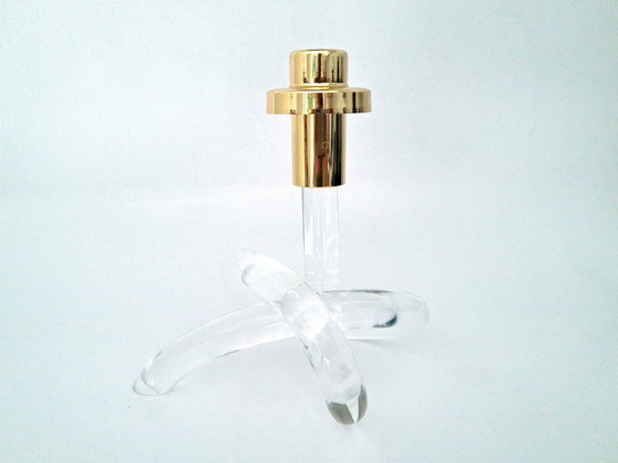 Candlestick Dorothy Thorpe – Elaine Bscheider voor Dorothy C. Thorpe., Candle holders, Brass, Metal, Vintage (photo 4 of 8)