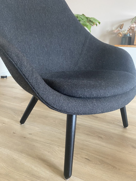 Image 1 of Hay Aal 92 High Lounge Chair mit Sitzkissen