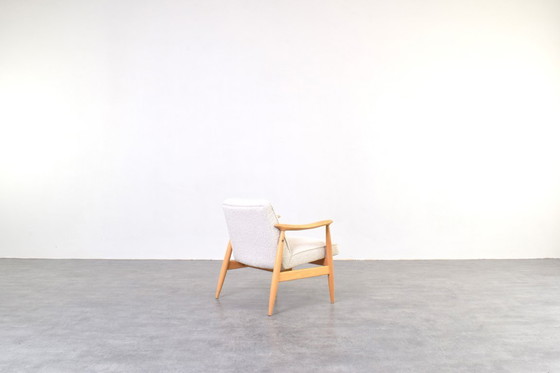 Image 1 of Fauteuils lounge style Mid-Century par J. Kędziorek, années 1960, lot de 2