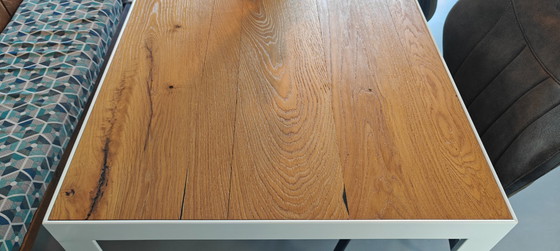Image 1 of Table de salle à manger sur mesure Acier/bois 300x75
