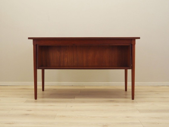 Image 1 of Escritorio de teca, diseño danés, años 70, producción: Dinamarca