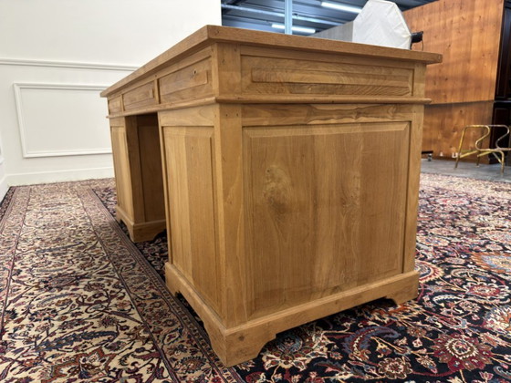 Scrivania Classica Inglese in Legno di Teak – Scrivanie, Leather, Wood (photo 8 of 18)