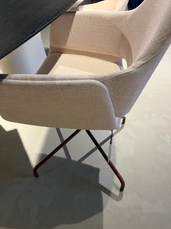Mobitec Lotus set of 4 – Dining chairs, Metal, Wood (photo 5 of 9)