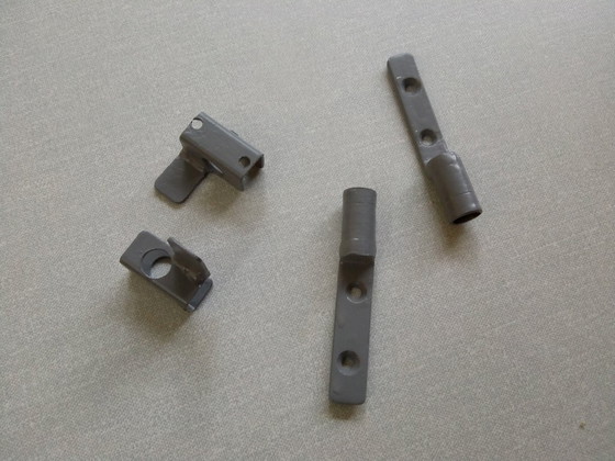 Image 1 of Set di 2 comodini / mensole per testiera anni '50