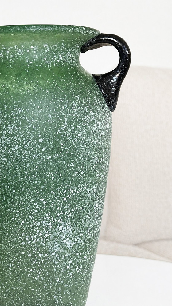 Image 1 of Murano Smooth Amphora Vase 1950s-60s