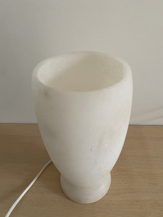 Image 1 of Lampada da tavolo Art Déco Pegasan in alabastro, anni '70