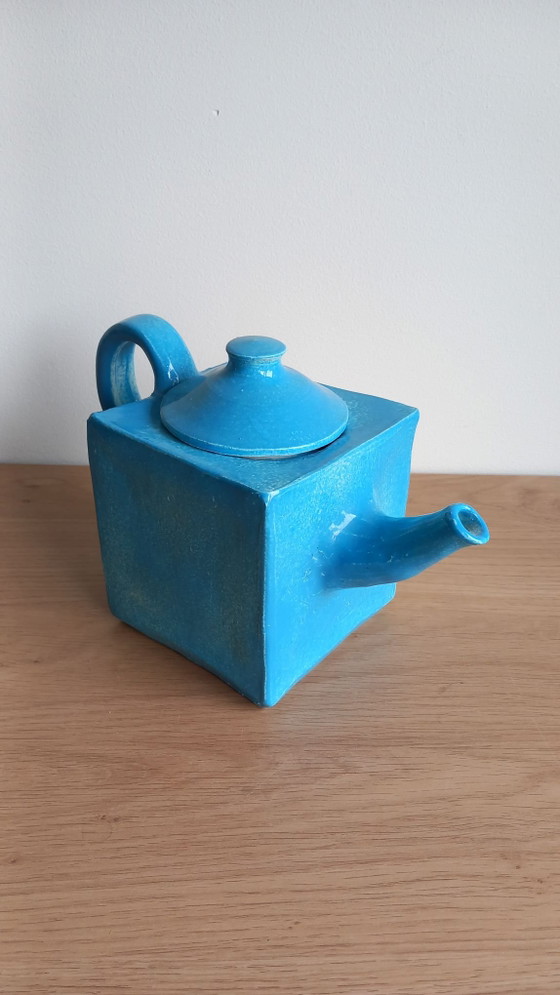 Handmade design teapot Scorlewald – Modernist square – Scorlewald (Atelier Feniks), Crockery, Ceramic (photo 4 of 8)