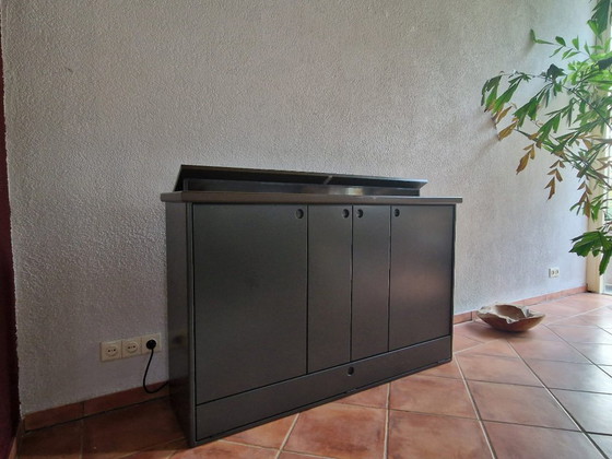 Image 1 of Mobile TV di design con sollevatore TV e TV Samsung (nuovo)