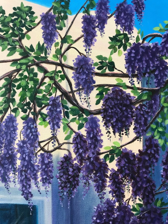 Image 1 of Peinture à l'huile - Irina Gauss - Ciel de vacances ensoleillé