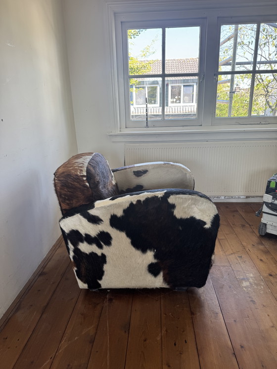 Image 1 of Art deco model koeienhuid