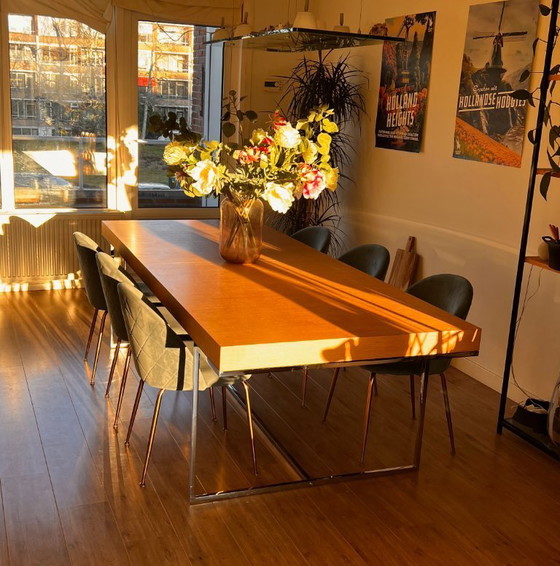 Image 1 of B&B Italia Athos dining table with extension option for even more people