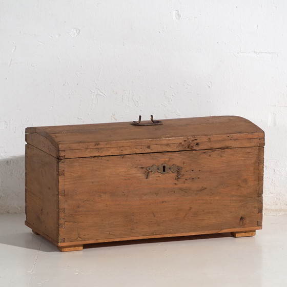 Antieke massief houten kist (ca. 1900) #81 – Opbergkast, Rustic (photo 8 of 40)