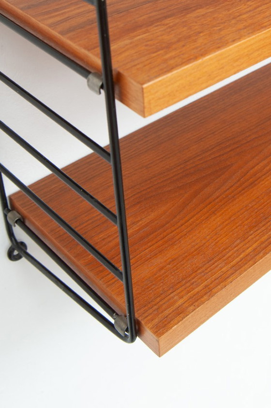 Image 1 of String wall shelf by Kajsa & Nisse Strinning, 1950s
