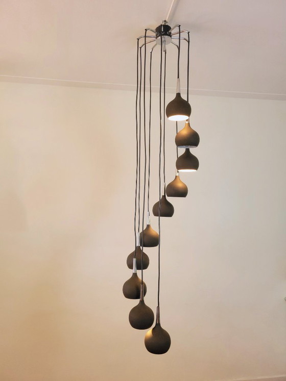 Image 1 of Grote cascade hanglamp van Hans Agne Jakobsson voor AB Makaryd