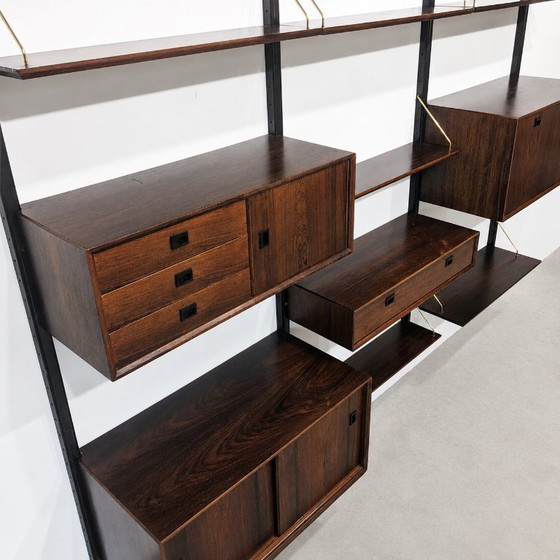 Image 1 of Meuble mural modulaire vintage en palissandre
