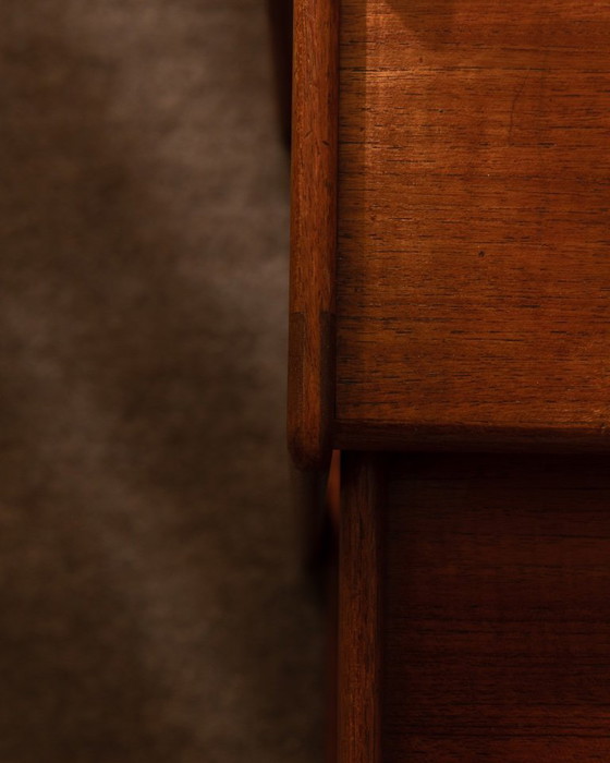 Image 1 of Teak bijzettafels set van 3 Arne Hovmand-Olsen voor Mogens Kold