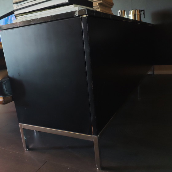 Florence Knoll Credenza Black Marble – Sideboard, Wood (photo 3 of 13)