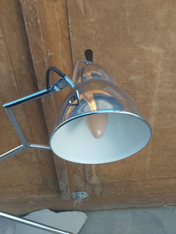 Image 1 of Chrome balance lamp desk lamp Buqet 1927 model Bauhaus