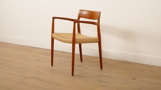 Image 1 of Eetkamerstoel | Niels Otto Møller | Model nr. 57 | Gerestaureerd