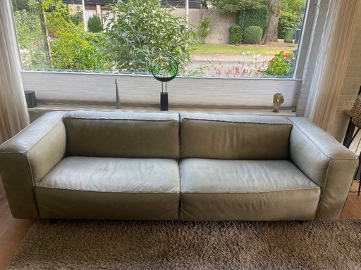 Canapé KRIS 3½ places, dimensions 262 x 95 x 72 cm, cuir