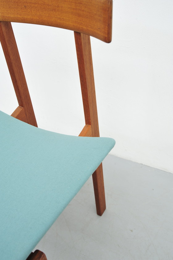 Image 1 of Model 193 teak dining chair by Inger Klingenberg for France & Son (1950s)