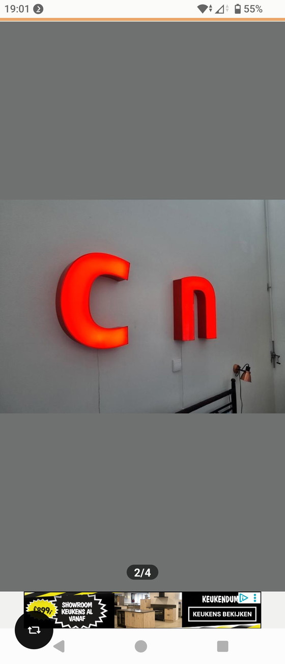 Image 1 of Lettere maiuscole C e N