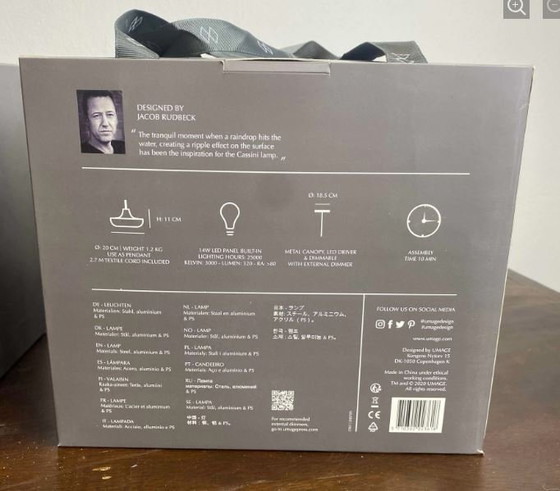 Image 1 of Designer hanglampen Umage Cassini Mini - Zwart