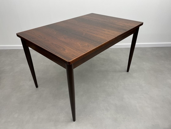 Image 1 of Table de salle à manger extensible vintage en palissandre