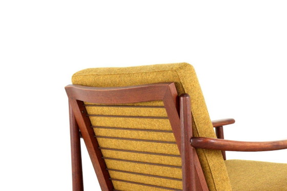 Image 1 of Vintage fauteuil  'Bamberg' nieuw gestoffeerd