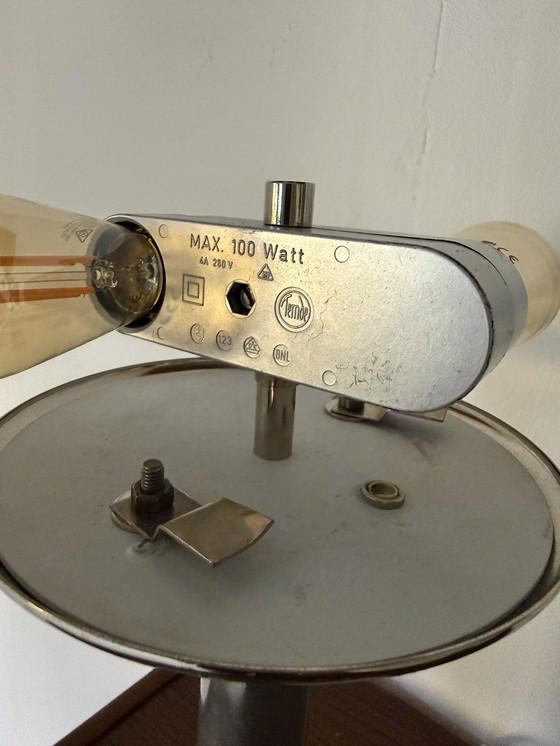 Image 1 of Lampada da tavolo vintage dell'era spaziale, Temde Leuchten '70