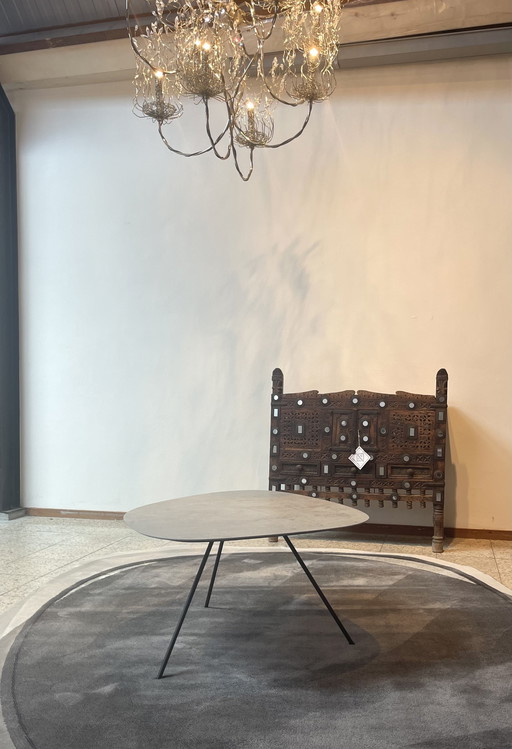 Leolux Liliom Table basse 4 coins Ceramiq
