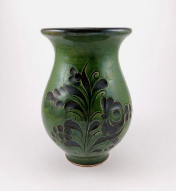 70s Vase Green Black – Ceramic (photo 2 of 8)