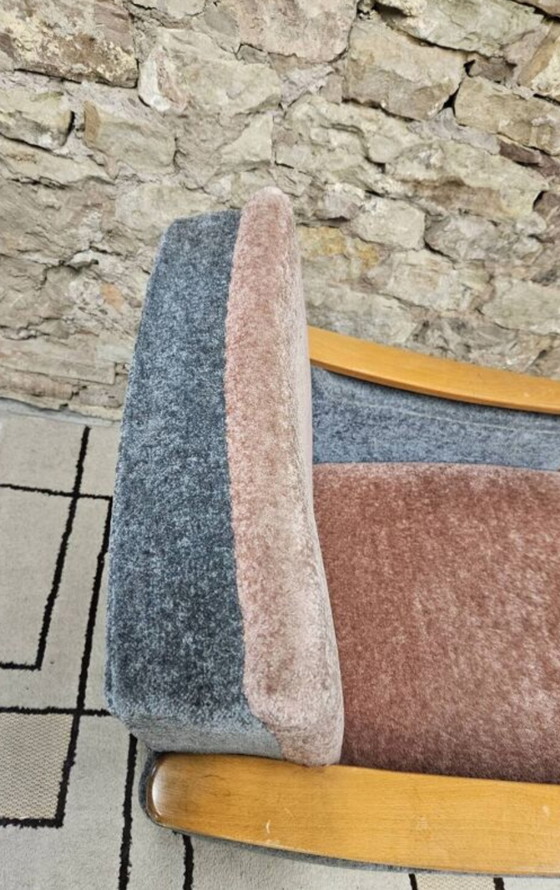Image 1 of Pair of bicolor armchairs 1960