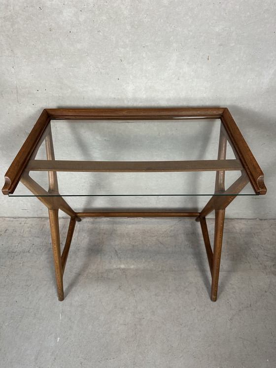 Image 1 of Vintage Italian side table - 1950s