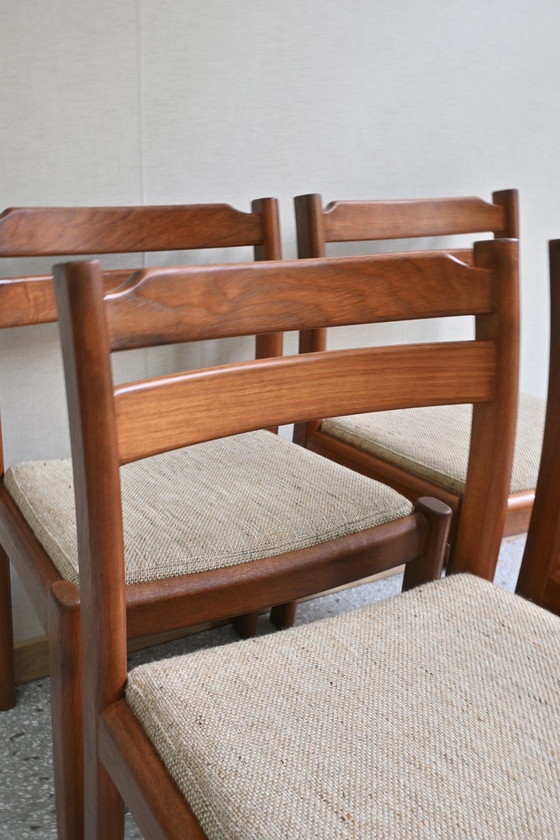 Image 1 of 4 sedie da pranzo design danese Dyrlund in teak massello