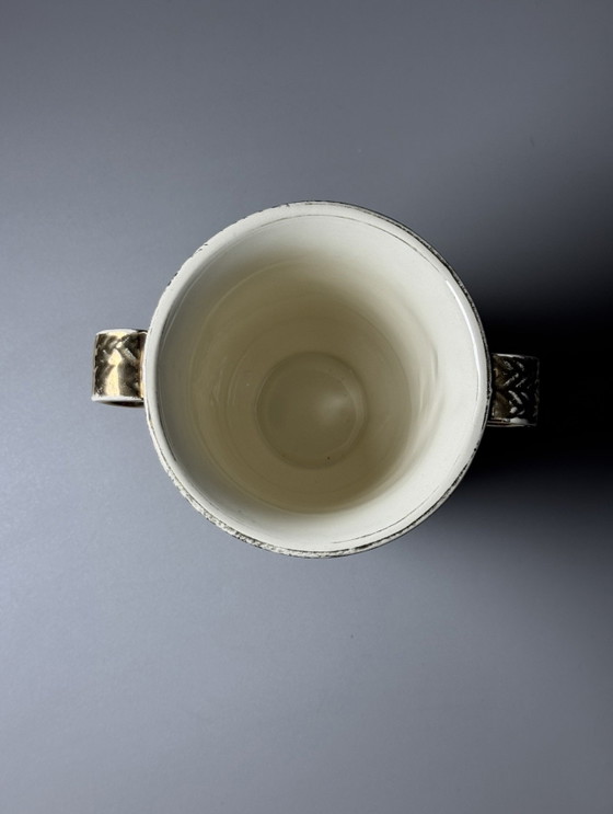 Vaso Art Déco Boch Frères Keramis – Disegnato da Raymond Chevallier, anni '30 – Vasi, Ceramic (photo 7 of 14)