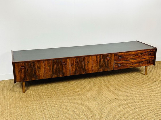 Image 1 of Niedriges skandinavisches Sideboard aus Palisanderholz, 1960