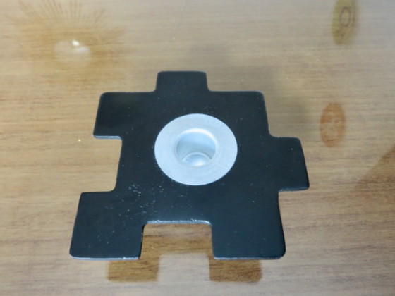 Image 1 of Pair of "hoppan" puzzle candleholders by ikea, 1990s