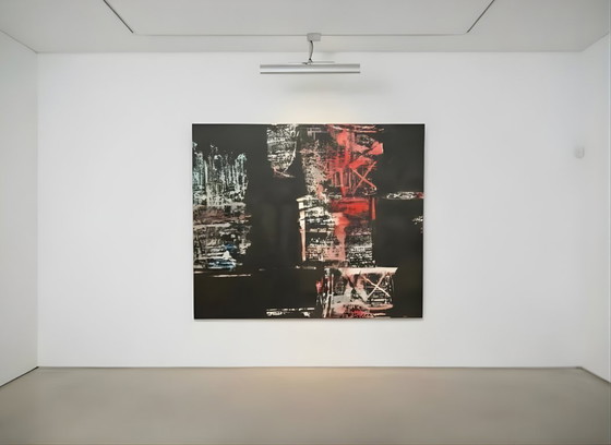 Image 1 of Tempera on large canvas